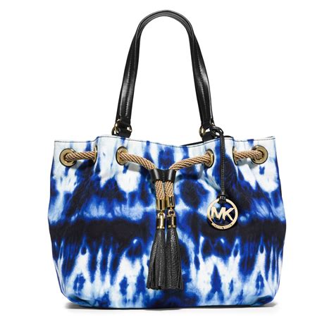 michael kors large marina tie dye tote|Large Michael Kors Totes .